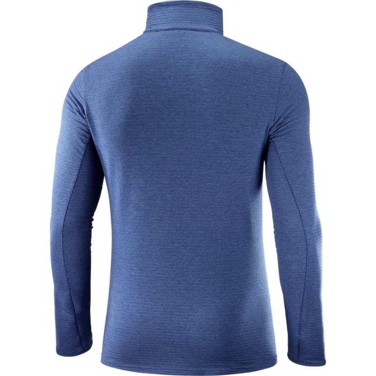 Blue Salomon Outline Half Zip Men's Sweatshirt | IE AW0239